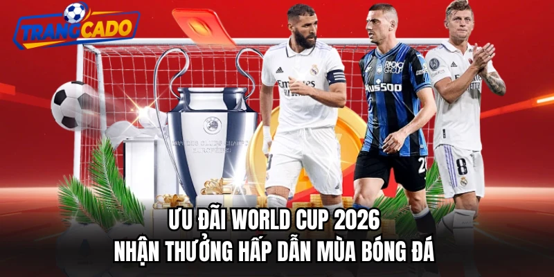 Ưu Đãi World Cup 2026 – Nhận Thưởng Hấp Dẫn Mùa Bóng Đá